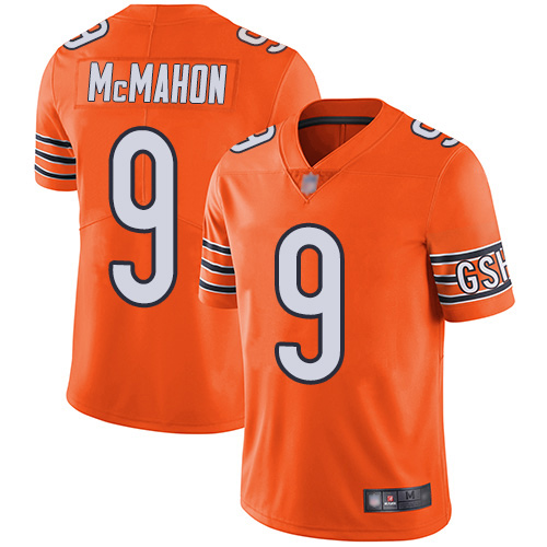 Chicago Bears Limited Orange Men Jim McMahon Alternate Jersey NFL Football 9 Vapor Untouchable